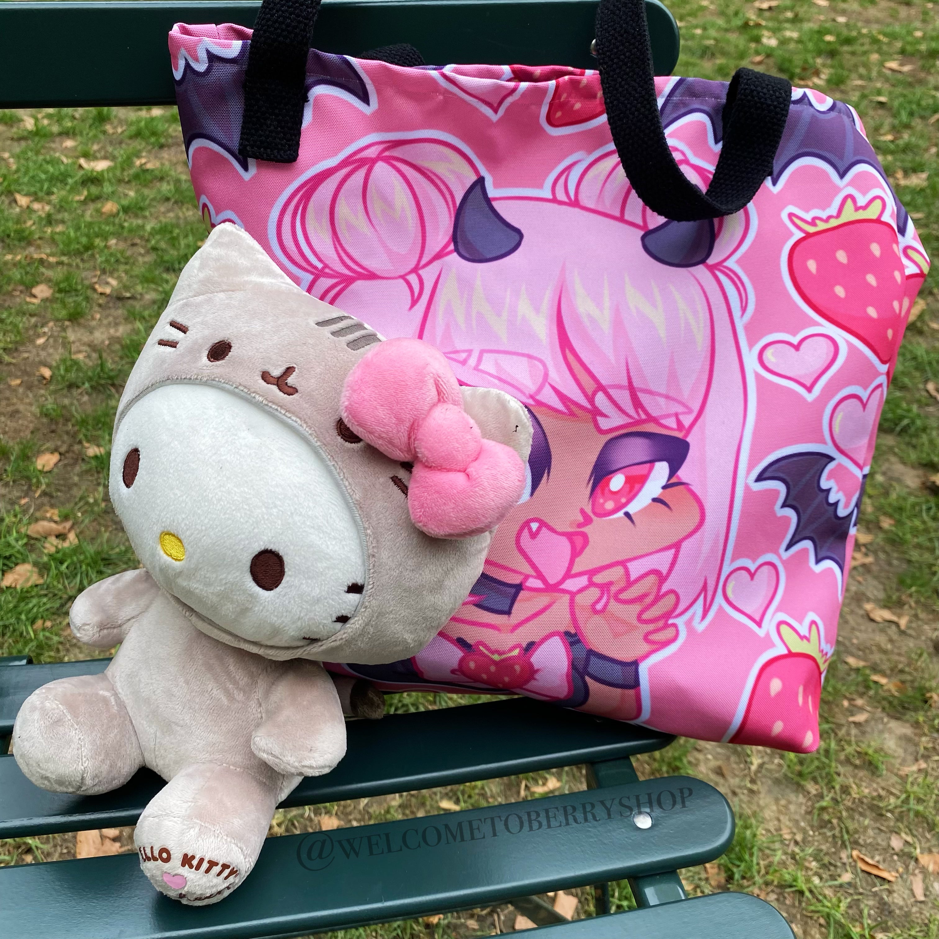 Hello Kitty Strawberry outlet Tote Bag